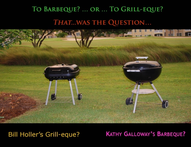 To BBQ...or To Grill...?