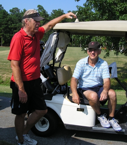 Professor BRUCE WEINER, renowned for his intellect as well as his (Baseball) Catching prowess (just not as sure about golf) had the presence of mind to (also) engage the personal body-guard services of KEN JONES