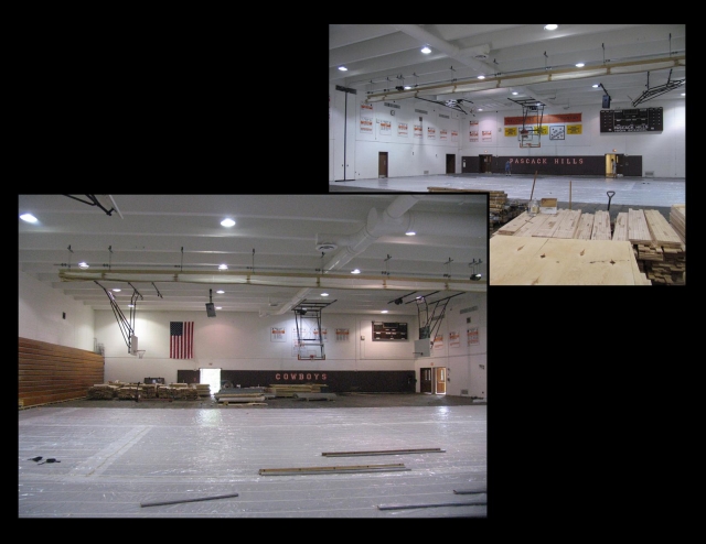 AND A BRAND NEW OLD GYMNASIUM...WOW